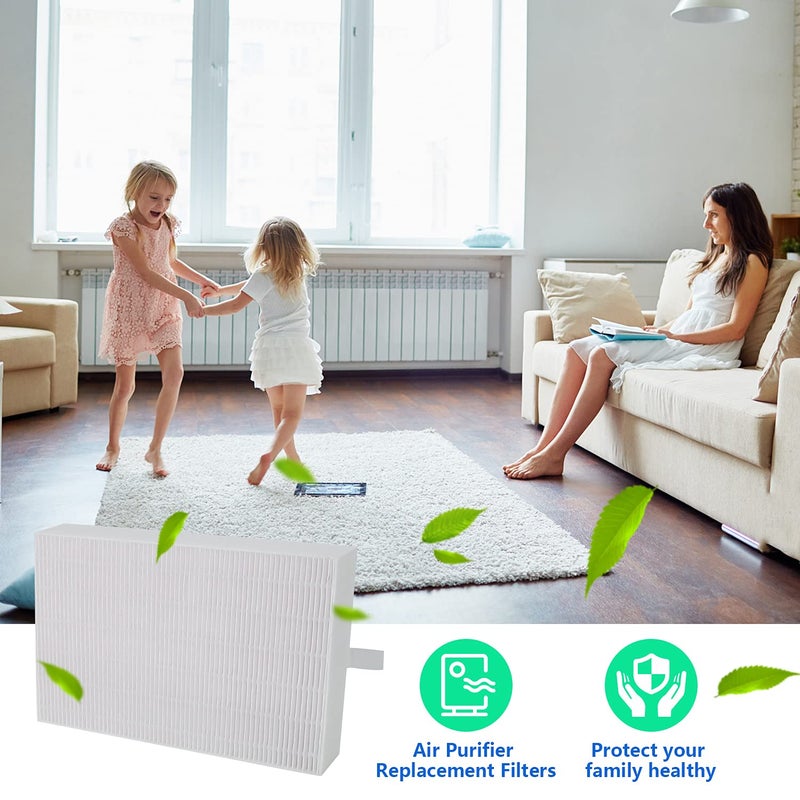 Pokin 3 Pack True HEPA Filter R Replacement for Honeywell HRF-R2 HRF-R3 Air Purifier, Filter R - Image 3